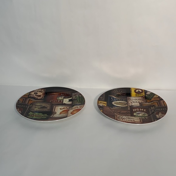 David Carter Brown Homestead Pantry Plates Set Of 2 Sakura - Picture 4 of 9
